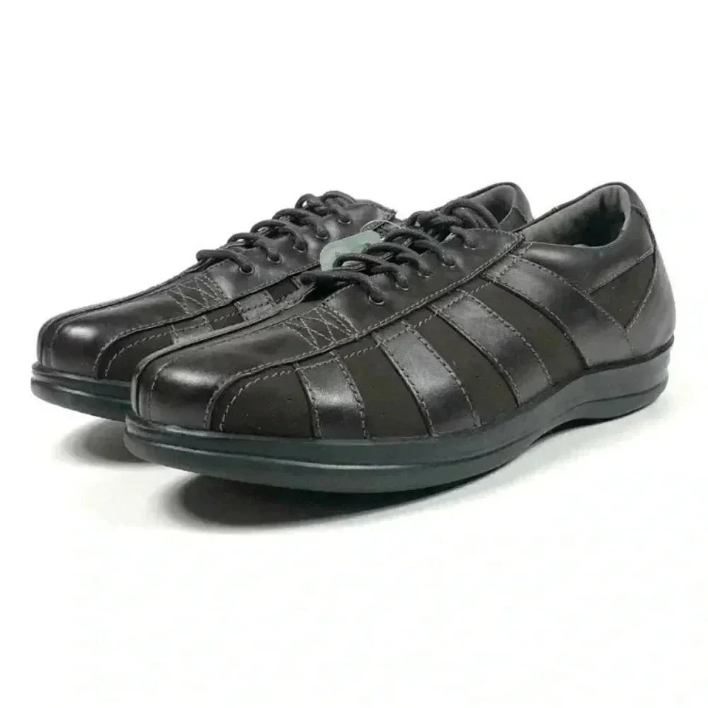 Apex Leather Comfort Oxford Sneakers Casual Like New